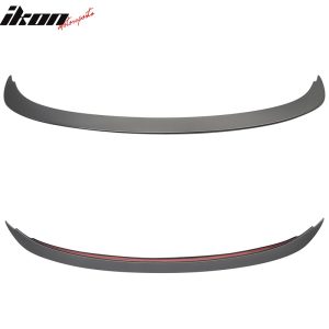 Fits 06-11 BMW 3 Series E90 Sedan AC Style Rear Trunk Spoiler + Roof Spoiler ABS - Image 4