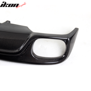 Fits 13-16 Audi A4 B9 Standard R Style Rear Bumper Lip Diffuser CF Carbon Fiber - Image 4