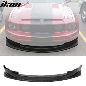 Fits 05-09 Ford Mustang V6 Only Sport Style Front Bumper Lip Spoiler Unpainted - Image 6