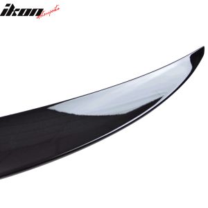Fits 07-13 BMW 3-Series E92 Coupe Performance Trunk Spoiler Painted #668 Black - Image 5