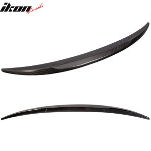 Fits 07-13 BMW 3 Series E92 3-Series Performance Trunk Spoiler Carbon Fiber CF - Image 3