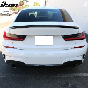 Fits 19-26 BMW G20 3-Series G80 M3 Trunk Spoiler M Performance Wing Unpainted - Image 3