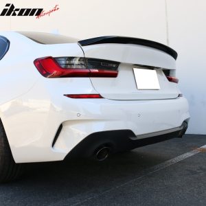 Fits 19-26 BMW G20 3-Series G80 M3 Trunk Spoiler M Performance Wing Unpainted - Image 4
