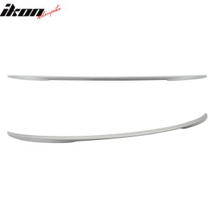 FIts BMW F30 3 Series 2012-2018 Rear Trunk Spoiler Painted #A83 Silver - Image 3