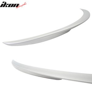 FIts BMW F30 3 Series 2012-2018 Rear Trunk Spoiler Painted #A83 Silver - Image 4