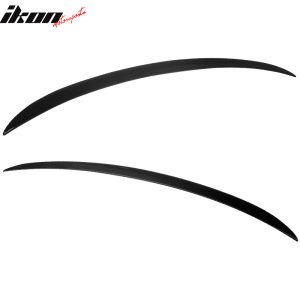 Fits 07-13 BMW 3 Series E93 M3 Style Rear Trunk Spoiler Painted #668 Jet Black - Image 3