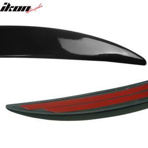 Fits 07-13 BMW 3 Series E93 M3 Style Rear Trunk Spoiler Painted #668 Jet Black - Image 5