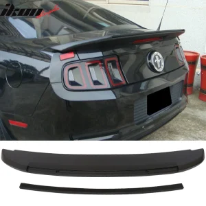 Fits 10-14 Ford Mustang GT500 Style Rear Trunk Spoiler Wing Lid Unpainted - ABS - Image 6