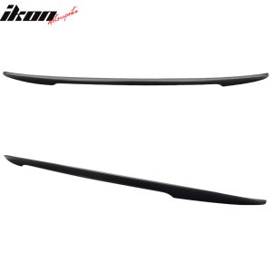 Fits 07-13 BMW E92 3 Series Coupe High Kick P Style Rear Trunk Spoiler Unpainted - Image 4