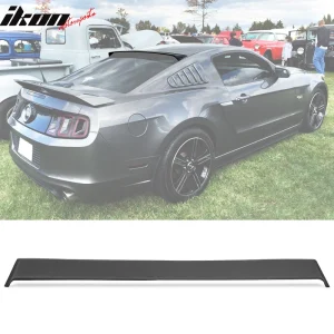 Fits 05-14 Ford Mustang Rear Roof Window Spoiler Unpainted - PUR - Image 6