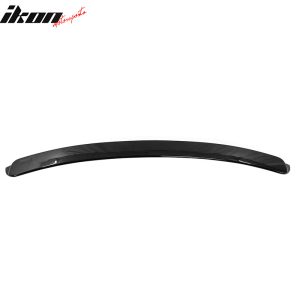 Fits 99-05 BMW E46 3-Series Sedan AC Style Roof Spoiler Painted #668 Jet Black - Image 3