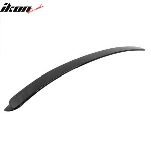 Fits 99-05 BMW E46 3-Series Sedan AC Style Roof Spoiler Painted #668 Jet Black - Image 4