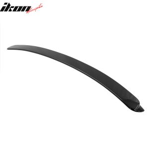 Fits 99-05 BMW E46 3-Series Sedan AC Style Roof Spoiler Painted #668 Jet Black - Image 5