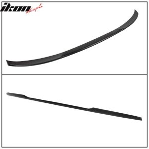 Fits 19-26 BMW G20 G80 3 Series SedanIKON V Style Rear Trunk Spoiler Unpainted - Image 5
