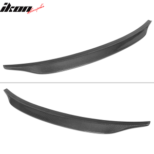 Fits 08-17 Audi A5 B8 B8.5 Coupe CA Style Trunk Spoiler Wing Lip Carbon Fiber CF - Image 3