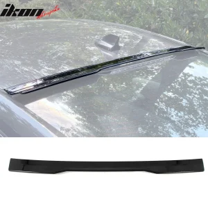 Fits 24-26 Ford Mustang S650 Coupe OE Style Rear Roof Spoiler Gloss Black ABS - Image 6