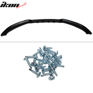 Fits 08-12 Audi A5 Base B8 MX Style Front Bumper Lip Spoiler Splitter PU - Image 5