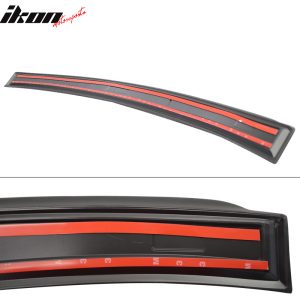 Fits 07-13 BMW 3 Series E92 Coupe AC Style Rear Roof Spoiler Wing Matte Black - Image 5