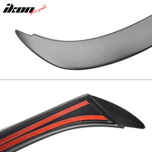 Fits 06-11 BMW E90 3-Series A Style Rear Trunk Spoiler Wing Lip ABS Unpainted - Image 4