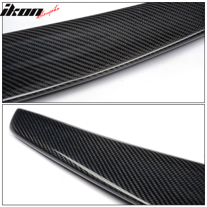 Fits 08-17 Audi A5 B8 S Style Carbon Fiber Highkick Duckbill Trunk Spoiler Wing - Image 5
