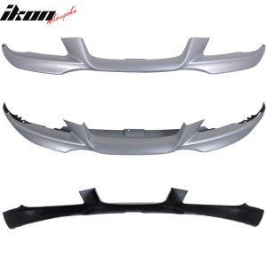 Fits 07-10 BMW E92 E93 3-Series M-Tech #354 Titanium Silver Front Bumper Lip - Image 5