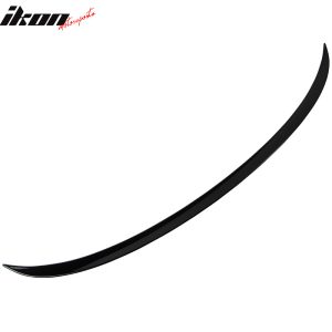 Fits 06-11 BMW E90 3-Series M3 Style Trunk Spoiler Painted #475 Black Sapphire - Image 4