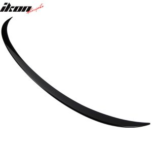 Fits 06-11 BMW E90 3-Series M3 Style Trunk Spoiler Painted #475 Black Sapphire - Image 5