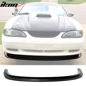 Fits 99-04 Ford Mustang MDA Style Front Bumper Lip Spoiler Splitter Unpainted PU - Image 6