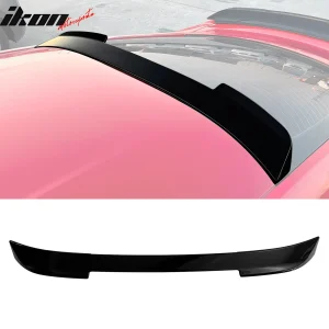 Fits 15-23 Ford Mustang Coupe MK 6 R Style Rear Roof Spoiler Wing Gloss Black - Image 6