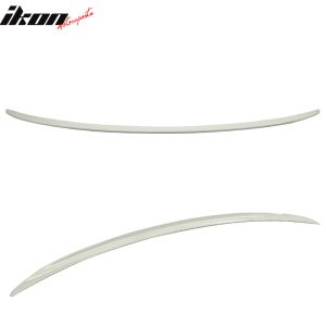 Fits 07-13 BMW E92 3 Series M3 Style Trunk Spoiler Painted #300 Alpine White III - Image 3