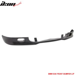 Fits 99-01 BMW E46 3-Series Sedan Euro Style Front Bumper Lip Spoiler Bodykit PU - Image 3