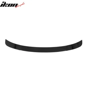 Fits 24-26 Ford Mustang OE GT Style Rear Trunk Spoiler Wing Lip Gloss Black ABS - Image 6