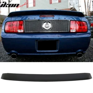 Fits 05-09 Ford Mustang OE Style Rear Trunk Lid Spoiler Wing Lip ABS Unpainted - Image 6