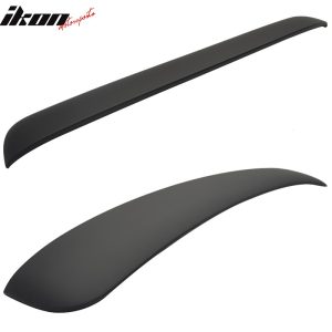 Fits 92-98 BMW E36 3 Series Coupe Matte Black Rear Roof Spoiler - Image 3