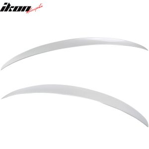 Fits 12-18 BMW F30 3 Series Performance Style Trunk Spoiler Painted #A96 White - Image 3