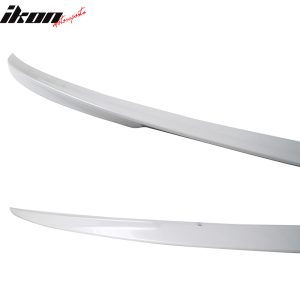 Fits 12-18 BMW F30 3 Series Performance Style Trunk Spoiler Painted #A96 White - Image 5