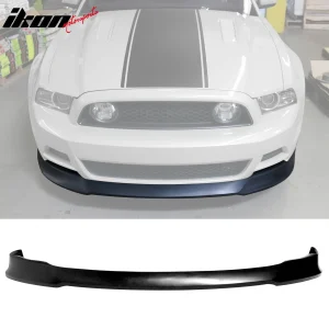 Fits 13-14 Mustang V6 V8 Type S Unpainted Front Lip Bumper Lower Spoiler - PU - Image 6