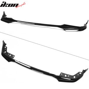 Fits 19-22 BMW G20 3 Series M-Tech M Sport Front Bumper Lip Gloss Black - PP - Image 5