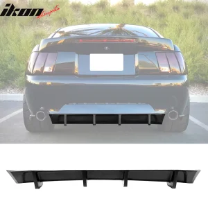 Fits 99-04 Ford Mustang MDA Style Rear Bumper Lip Diffuser Valance Splitter PU - Image 6