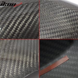 Fits 10-21 BMW 3 Series F30 2PCS Passenger Driver Mirror Covers Carbon Fiber CF - Image 5