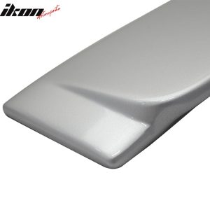 Fits 06-11 BMW 3 Series E90 Sedan AC Style Rear Roof Spoiler Painted #354 Silver - Image 4
