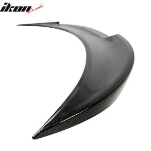 Fits 06-11 BMW E90 3-Series Sedan 4Dr M4 Style Trunk Spoiler Carbon Fiber Print - Image 4