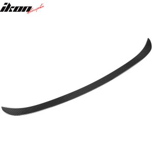 Fits 12-18 BMW F30 3 Series Sedan F80 M3 A Style Trunk Spoiler - Carbon Fiber - Image 5