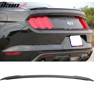 Fits 15-23 Ford Mustang GT Style Matte Black Trunk Spoiler ABS - Image 6