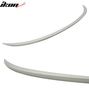 Fits 06-11 BMW E90 3-Series M3 Style Trunk Spoiler Painted #300 Alpine White III - Image 3