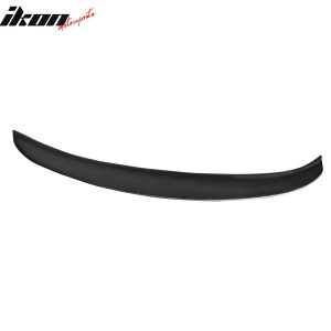 Fits 12-18 BMW F30 3 Series F80 M3 3D Style Black PU Rear Trunk Spoiler Wing - Image 5