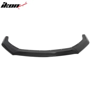 Fits 24-26 Ford Mustang S650 DH Front Bumper Lip Chin Splitter PP Gloss Black - Image 6