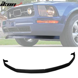 Fits 05-09 Ford Mustang V6 IKON Style Front Bumper Lip Lower Chin Spoiler PU - Image 5