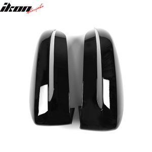 Fits 19-25 BMW G20 3 Series/21-24 G42 Side Mirror Cap Rearview Cover Gloss Black - Image 5