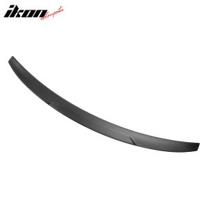Fits 19-26 BMW 3-Series G20 G80 M3 ABS Trunk Spoiler M4 Style Wing Matte Black - Image 4